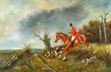 狩猟 Painting - Gdr019 クラシカルハンティング